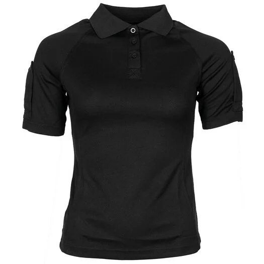 Chemise fonctionnelle à manches courtes de la police britannique, Femme, noir