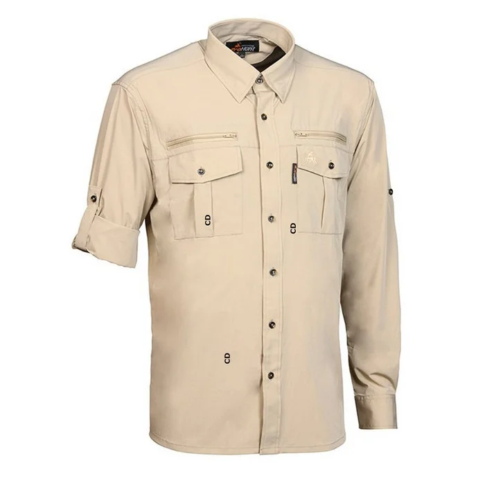 Chemise Homme Verney Carron Pro Hunt Grouse Antitic Beige