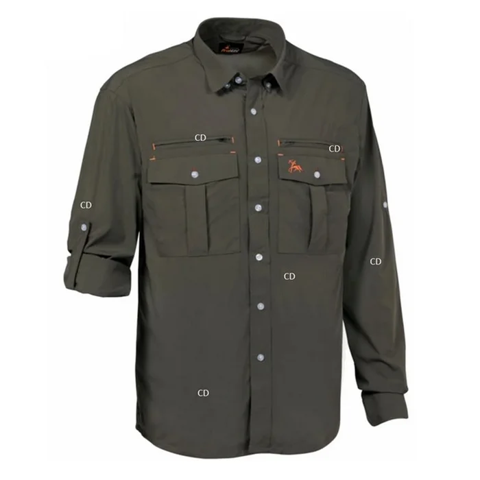 Chemise Homme Verney Carron Pro Hunt Grouse Antitic Kaki