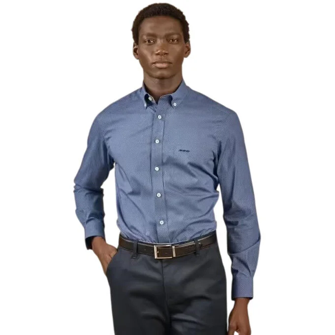 Chemise MISE AU GREEN Elijah – Bleu Marine – Image 2