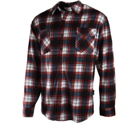 Chemise polaire à carreaux bleue /rouge Treeland