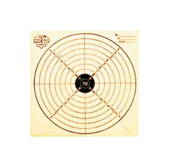 CIBLE 15X15 NOIRE X100