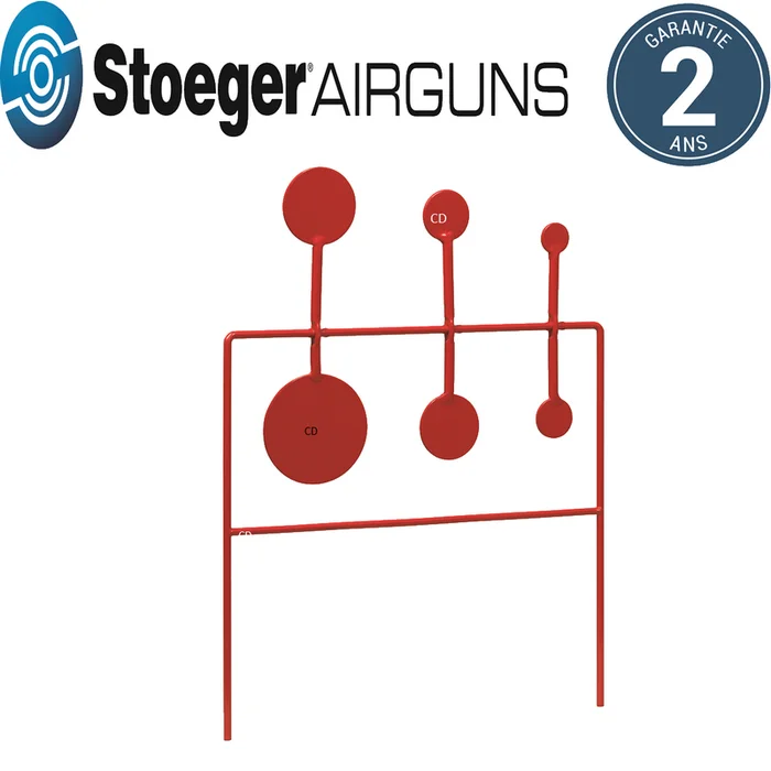 Cible Métallique Oscillante Triple ST3 Stoeger Airguns