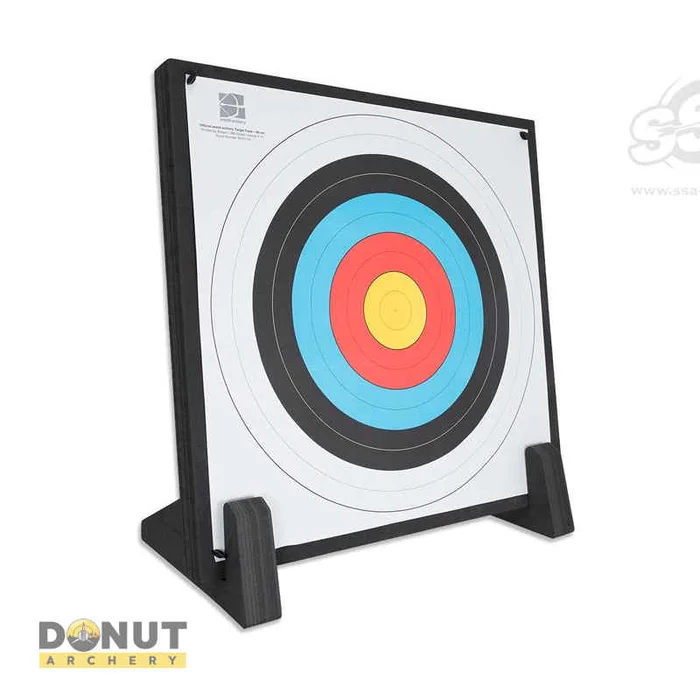 Cible Mousse tir à l&rsquo;arc Avalon Eco 90cm Avec Support Et Blason