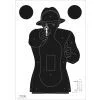 Cibles e0021 tir rapide – Silhouette – papier