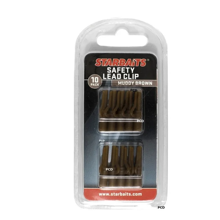 Clips Plombs Starbaits Safety Lead Clip Par 10