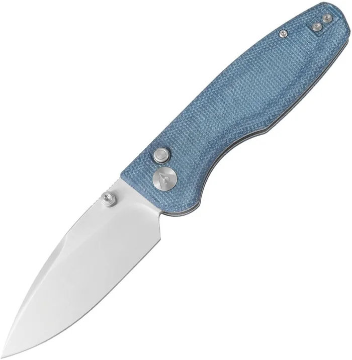 CMB-19D – CMB Made Knives Predator V3 Blue micarta