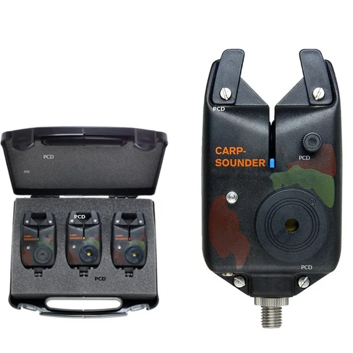 Coffret 3 Détecteurs Carpsounder Classic 3 Coloris