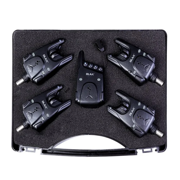 Coffret 4 Détecteurs Blax VX-R + Centrale VX-R Receiver Carp Spirit
