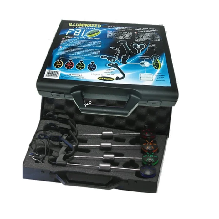 Coffret 4 Ecureuils FBI Lumineux Assortis Fun Fishing Swingers