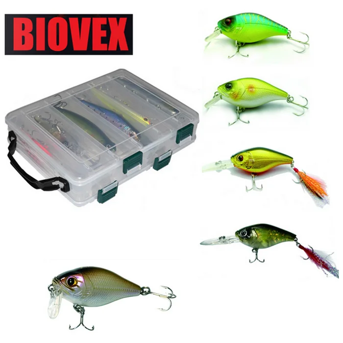 Coffret Cadeau 5 Leurres Biovex + Boite Réversible Double Offerte