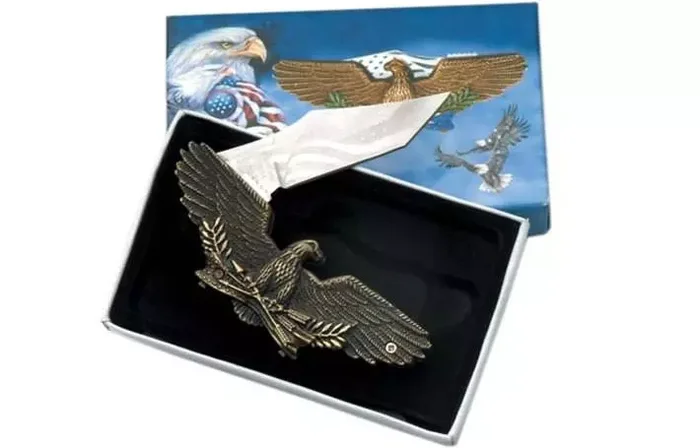 Coffret couteau aigle