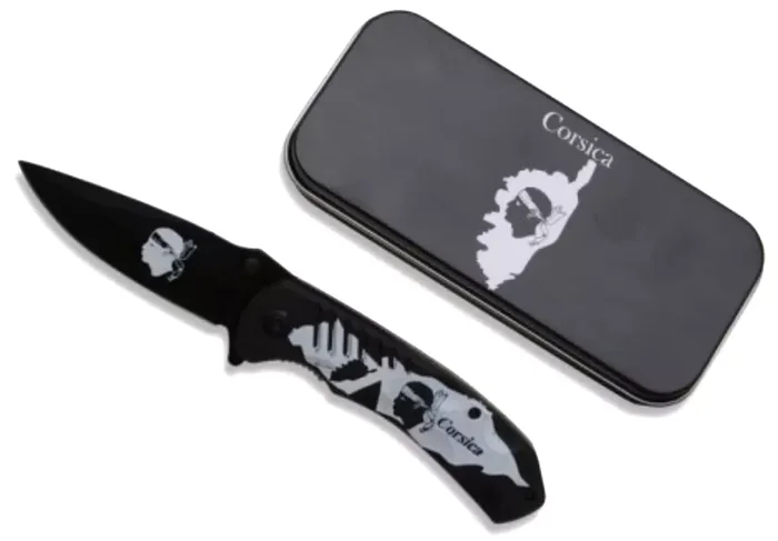 Coffret couteau Corse Corsica pliant