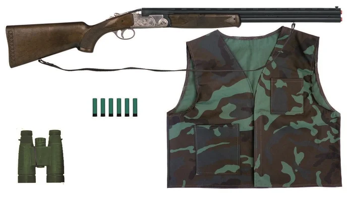 Coffret fusil et accessoires de chasse Hunter pour enfant