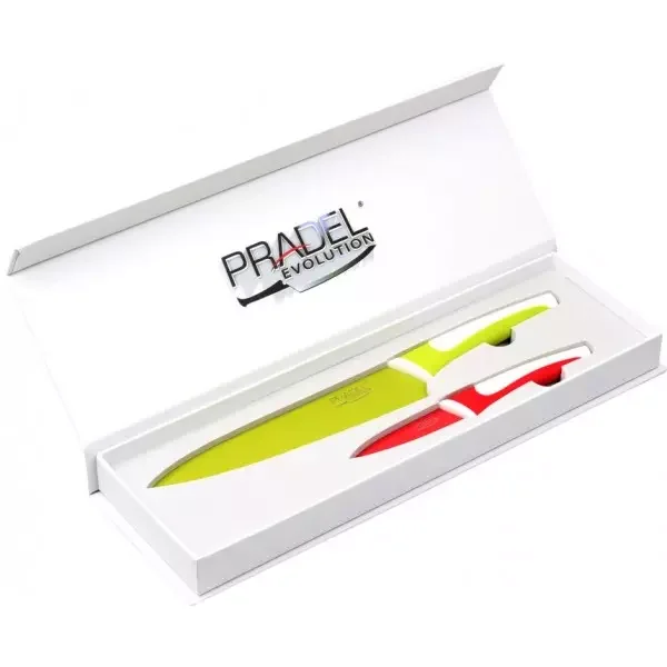 Coffret Pradel Evolution 2 couteaux – couleur