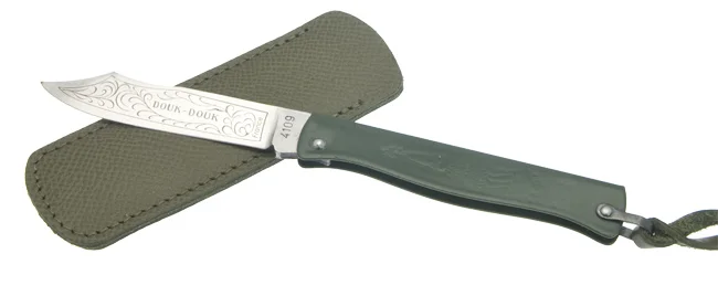 COG815DKPMCV – Douk Douk petit vert gaine cuir