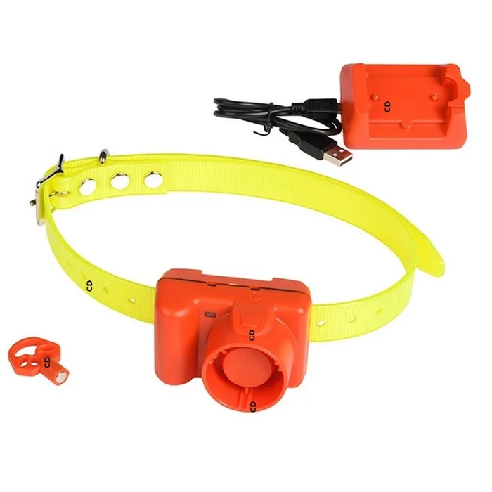Collier Bipeur Chien Pro Hunt 200M Orange /Jaune