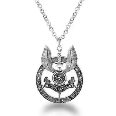 COLLIER MILITAIRE – ARMÉE DE L’AIR (ARGENT)