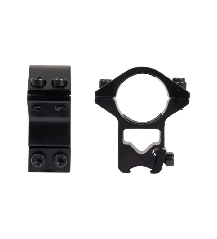 Colliers légers pour lunette diam. 25,4 mm – H 18 mm – Rail 11 mm