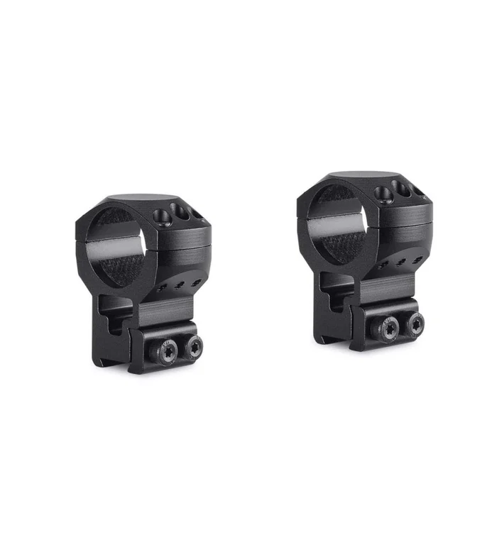Colliers pour lunette Hawke Tactical 25,4 mm – Extra-Haut – Rail de 9-11 mm