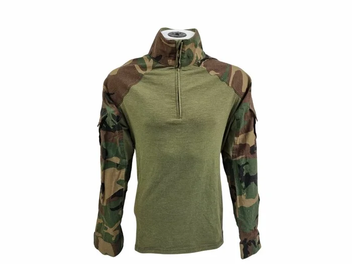 Combat Shirt Marines néerlandais longsleeve, « UBAC », Répulsif insectes/tiques, Forest camo