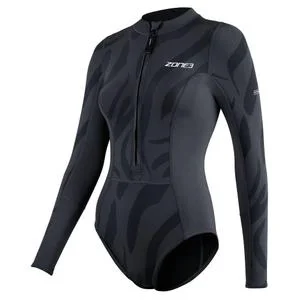 Combinaison courte de triathlon manches longues femme Yulex