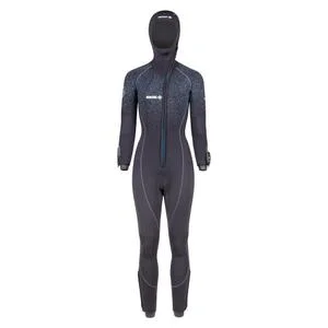 Combinaison de plongée avec cagoule attenante femme Focea Comfort 6 – 7 mm