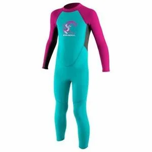 Combinaison de surf dos zippé complet fille Reactor-2 2 mm