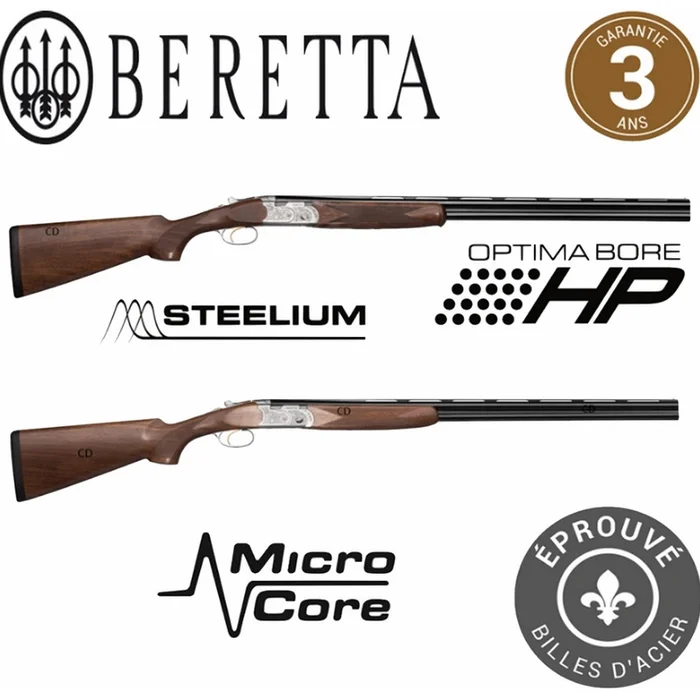 Combo Fusil Beretta Silver Pigeon I OCHP Calibre 28 & 410