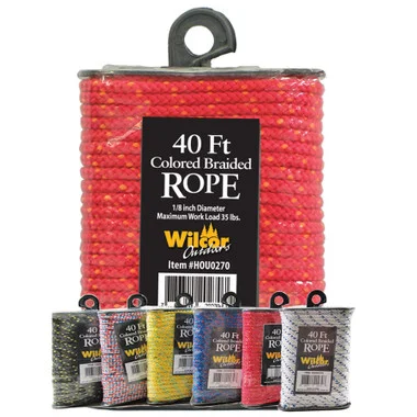 Corde 1/8″ x 40′ Colorée