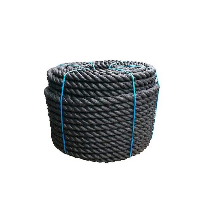 Corde Noire Ø6Mm En 100M