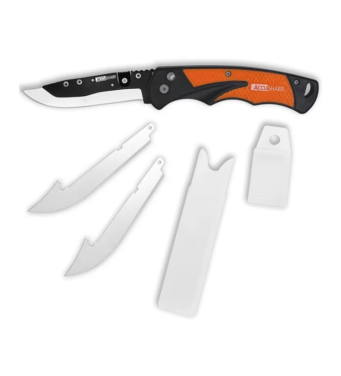 Couteau à lame interchangeable Accusharp Razor 8,9 cm