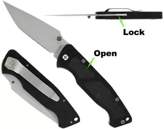 Couteau automatique black Tiger