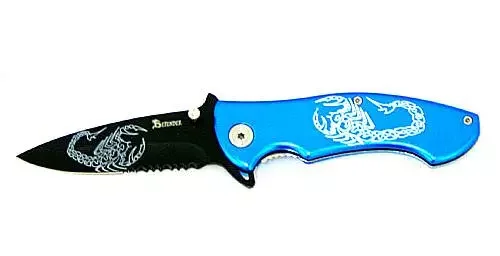 Couteau blue Scorpion – C4179