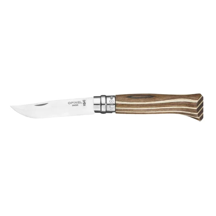 COUTEAU BOULEAU LAMELLE BRUN N°08