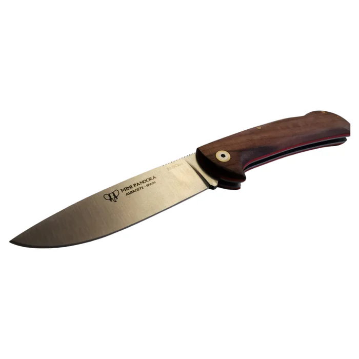 Couteau CUDEMAN Mini Pandora – Manche noyer