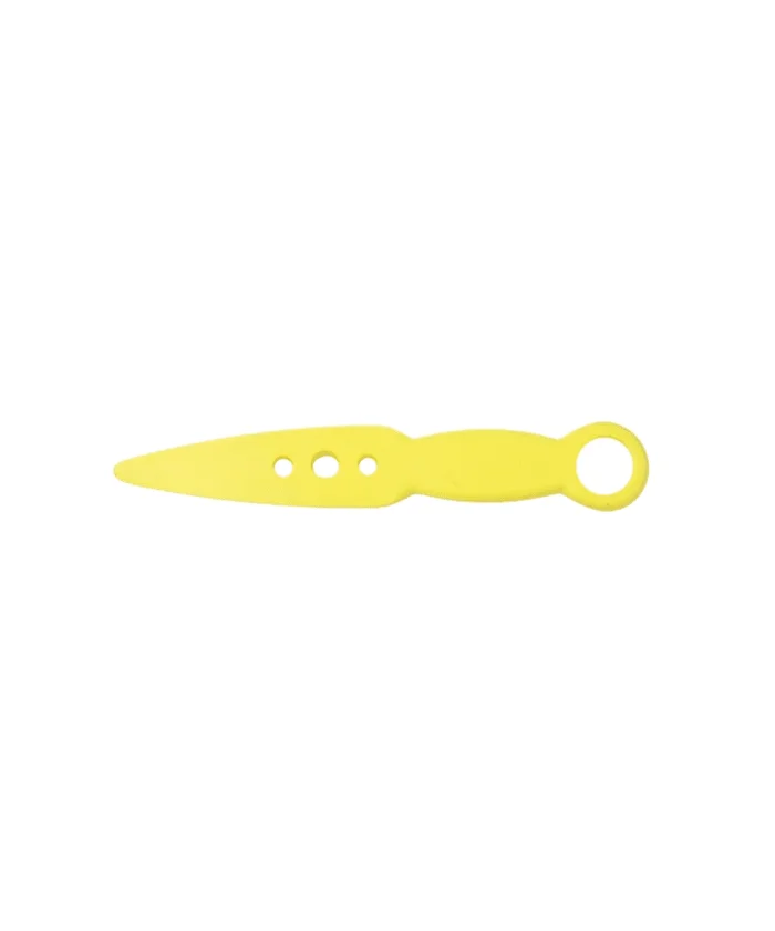 Couteau d’entraînement jaune