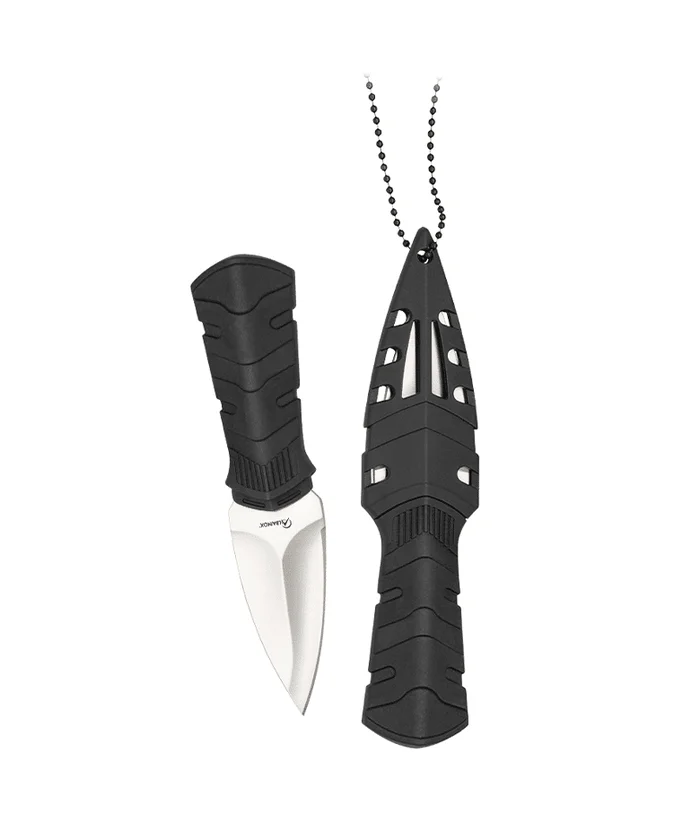 Couteau de cou tactique K-25 Albainox – noir