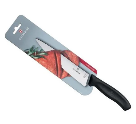 Couteau de cuisine swissclassic 19 cm noir VICTORINOX