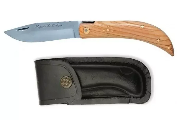Couteau du berger 18cm Laguiole – bois de teck