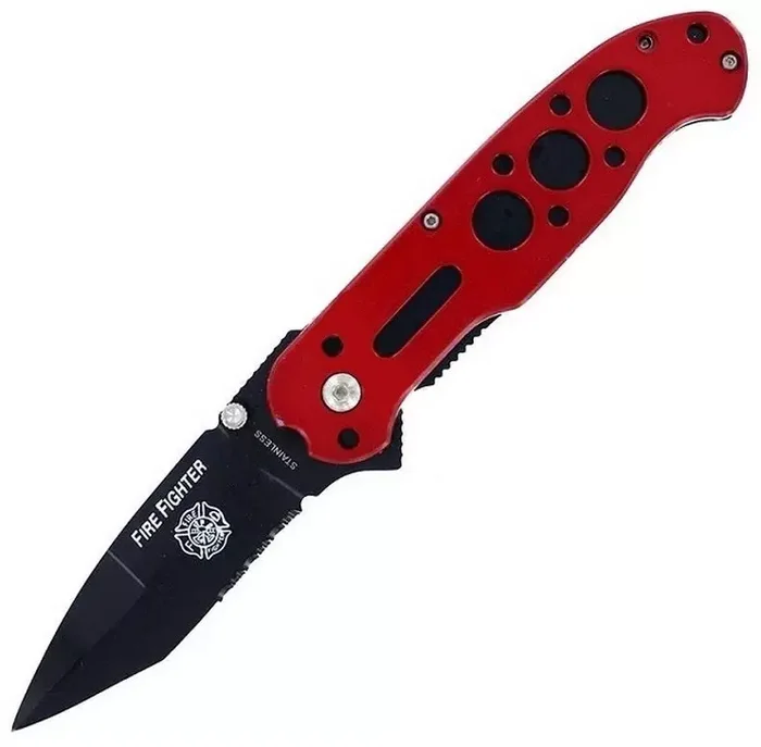Couteau fire fighter 19,5cm tanto – pompier