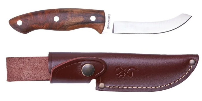 Couteau fixe madere en noyer Browning