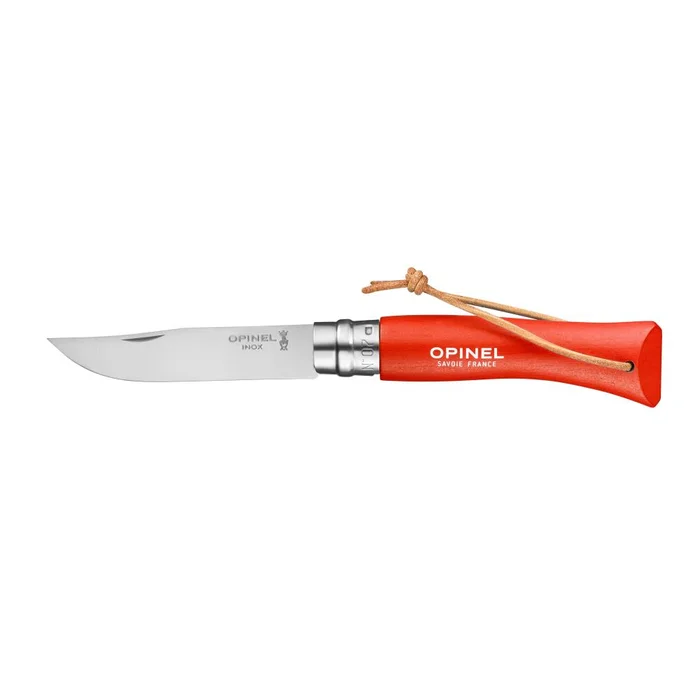 COUTEAU INOX N7 ACIDULE ORANGE