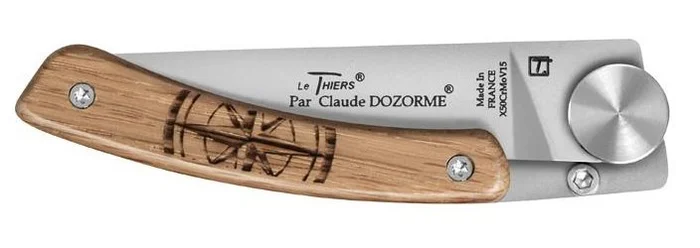 Couteau Le Thiers Liner Lock Nature Boussole