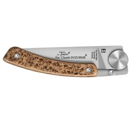 Couteau Le Thiers Liner Lock Nature Feuillage