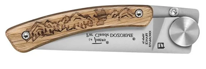 Couteau Le Thiers Liner Lock Nature Randonneur