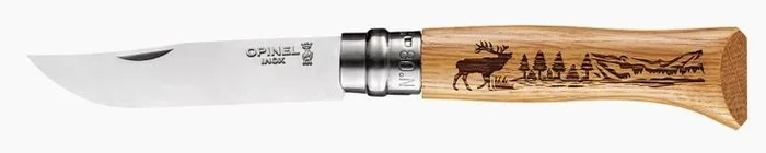 Couteau Opinel Animalia Cerf N°8