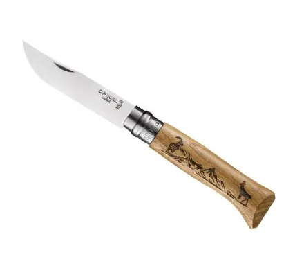 Couteau Opinel Animalia Chamois paysage N°8