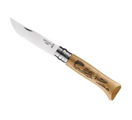Couteau Opinel Animalia Truite N°8