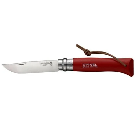 Couteau Opinel Baroudeur Rouge N°8